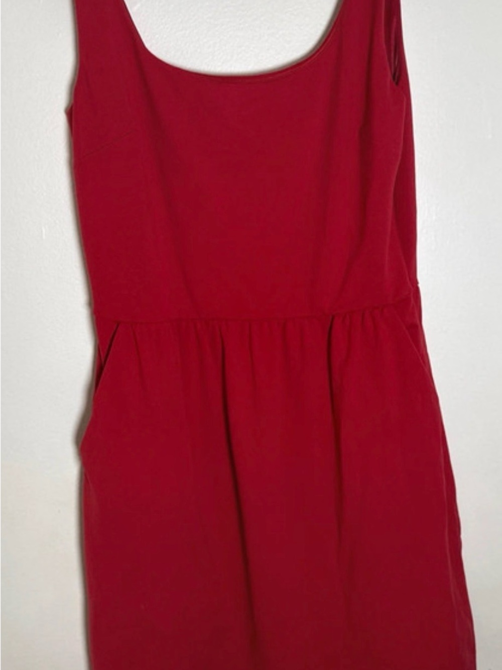 Cynthia Rowley Red Sleeveless Midi Dress